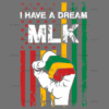 I Have A Dream MLK Flag-5 DTF Transfer
