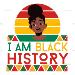 I am Black History-1 DTF Transfer