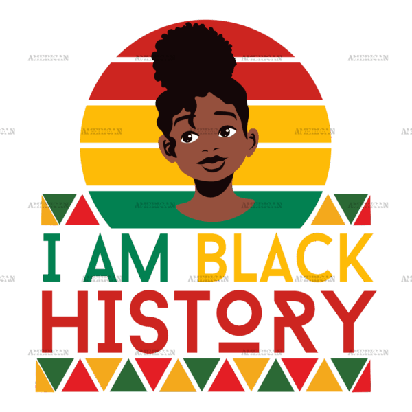 I am Black History-1 DTF Transfer