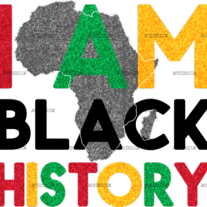 I am Black History-12 DTF Transfer