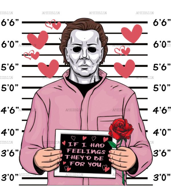 If I Had Feelings They'd Be For You Michael Myers DTF Transfer