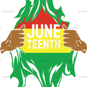 Juneteenth-2 DTF Transfer