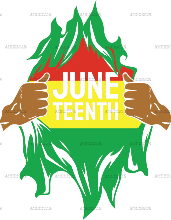Juneteenth-2 DTF Transfer
