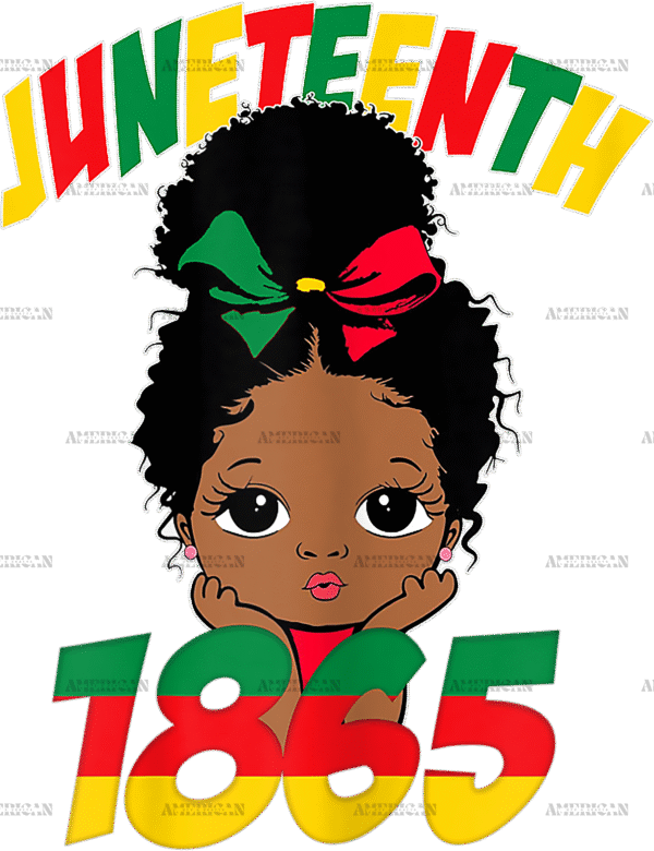 Juneteenth 1865 Child-1 DTF Transfer