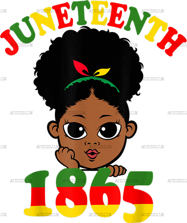 Juneteenth 1865 Child-2 DTF Transfer