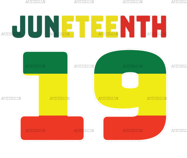 Juneteenth 19-2 DTF Transfer