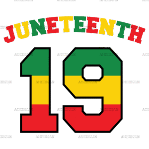 Juneteenth 19 DTF Transfer