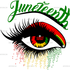 Juneteenth Eye DTF Transfer
