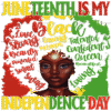 Juneteenth Is My Independence Day-2 DTF Transfer