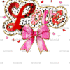 Love Bow-1 DTF Transfer