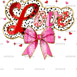 Love Bow-1 DTF Transfer