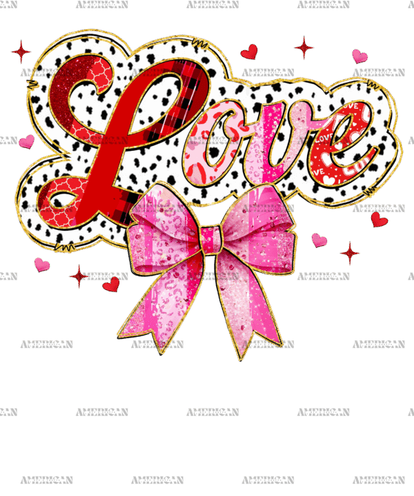 Love Bow-1 DTF Transfer