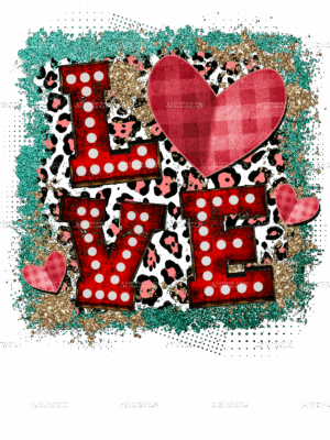 Love Valentines DTF Transfer