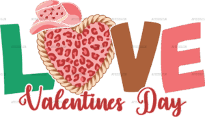 Love Valentines Day-1 DTF Transfer