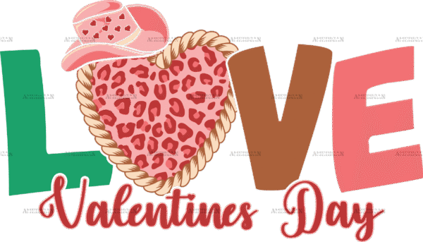 Love Valentines Day-1 DTF Transfer