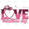 Love Valentines Day-2 DTF Transfer