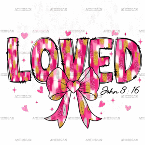 Loved Bow-2 DTF Transfer