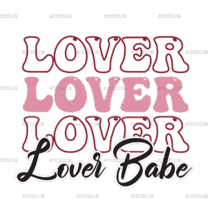 Lover Babe DTF Transfer