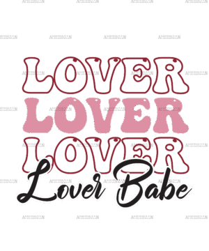 Lover Babe DTF Transfer