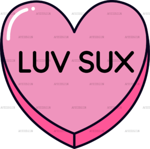 Luv Sux DTF Transfer