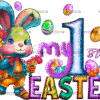 My 1st Easter Bunny DTF Transfer