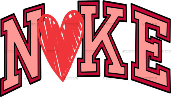 Nike Valentine DTF Transfer