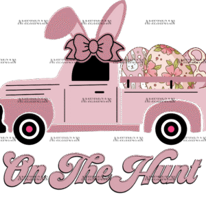 On The Hunt Easter DTF Transfer
