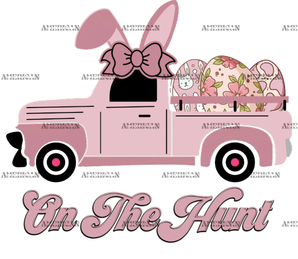 On The Hunt Easter DTF Transfer