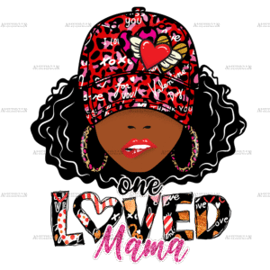 One Loved Mama-Valentine DTF Transfer