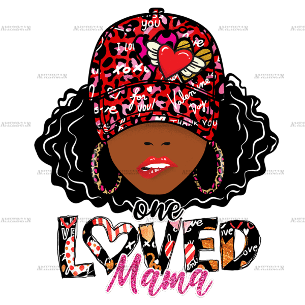 One Loved Mama-Valentine DTF Transfer