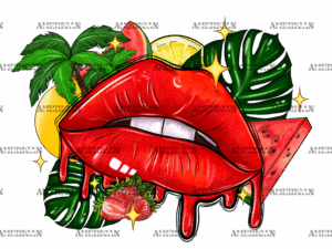 Summer Lips DTF Transfer