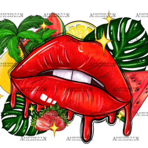 Summer Lips DTF Transfer