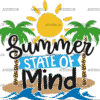 Summer State Of Mind DTF Transfer