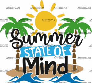 Summer State Of Mind DTF Transfer