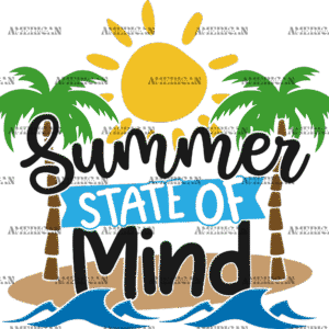 Summer State Of Mind DTF Transfer