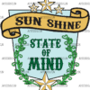 Sun Shine State Of Mind DTF Transfer