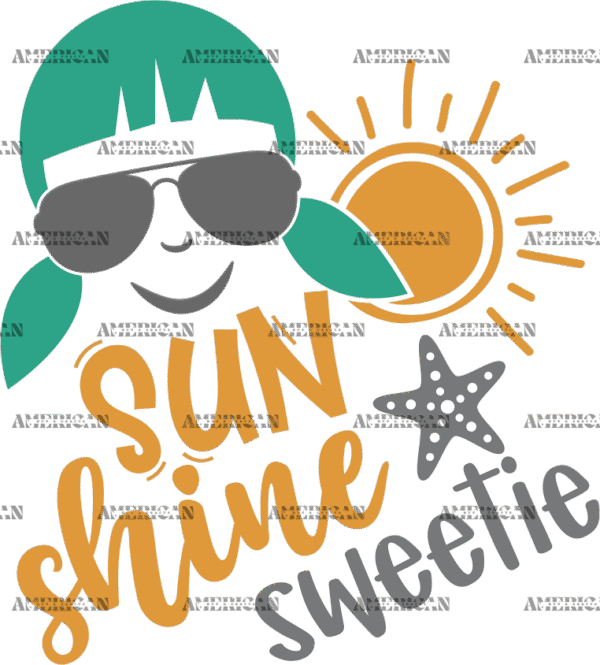 Sunshine Sweetie DTF Transfer