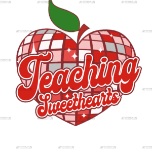 Teaching Sweethearts DTF Transfer