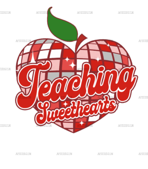 Teaching Sweethearts DTF Transfer