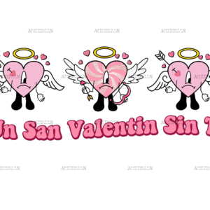 Un San Valentin Sin Ti-3 DTF Transfer