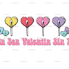 Un San Valentin Sin Ti Lollipop-2 DTF Transfer