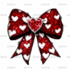 Valentine Bow-1 DTF Transfer