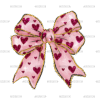 Valentine Bow-17 DTF Transfer