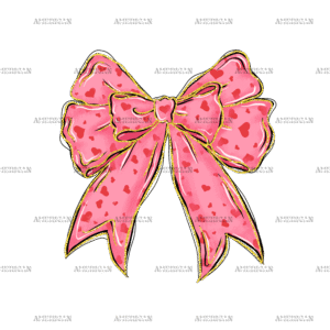 Valentine Bow-19 DTF Transfer