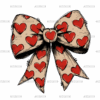 Valentine Bow-2 DTF Transfer