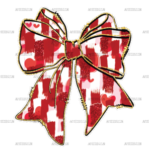 Valentine Bow-7 DTF Transfer