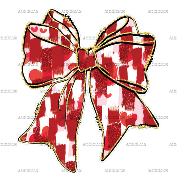 Valentine Bow-7 DTF Transfer