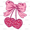 Valentine Bow-8 DTF Transfer