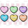 Valentine Candies DTF Transfer