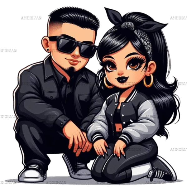 Valentine Couple-2 DTF Transfer